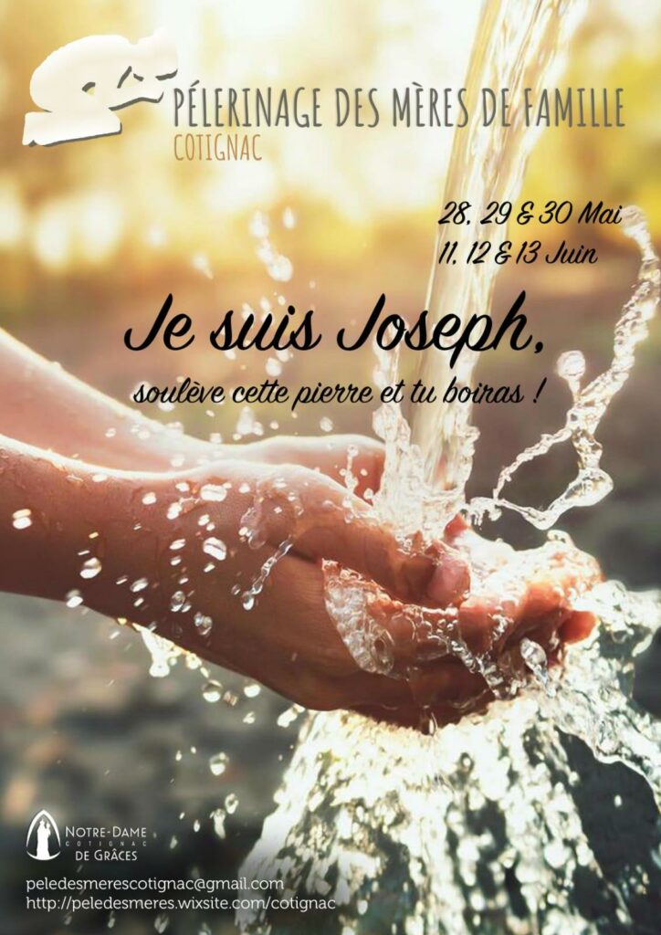 Pélerinage des mères de famille à Cotignac, les 11, 12 et 13 juin 2021